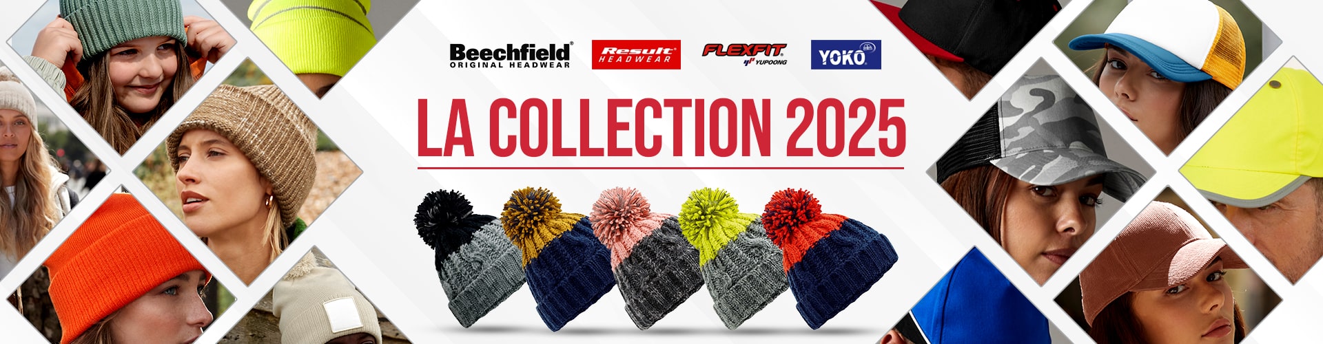 Collection casquettes et bonnets 2025